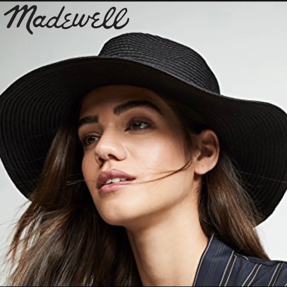 Madewell S/M Packable Floppy Hat - Picture 2 of 5